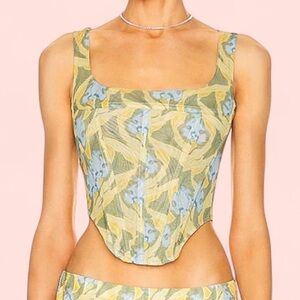 Miaou Campbell Corset in Art Nouveau